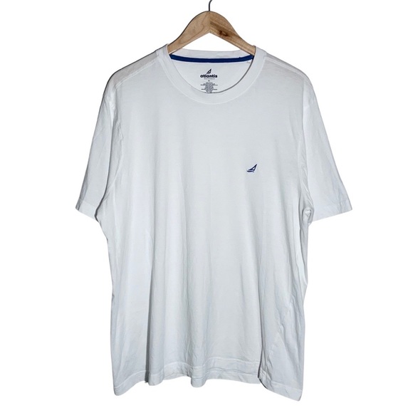 Atlantis Weathergear | Men | White Soft Cotton Tee | Size XL - Picture 1 of 9